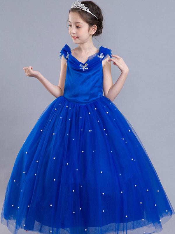 Royal Blue Girl Dress,Girl Dress, Royal Blue Dress, Royal Blue Dress, –  STYLO