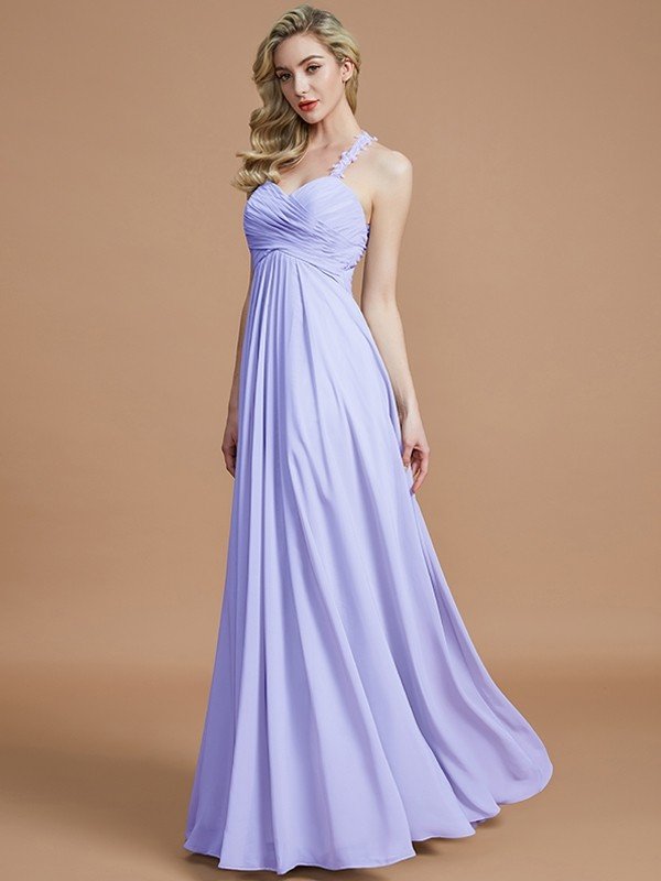 Classy Sweetheart Sleeveless Chiffon Bridesmaid Dresses