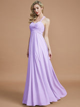 Classy Sweetheart Sleeveless Chiffon Bridesmaid Dresses