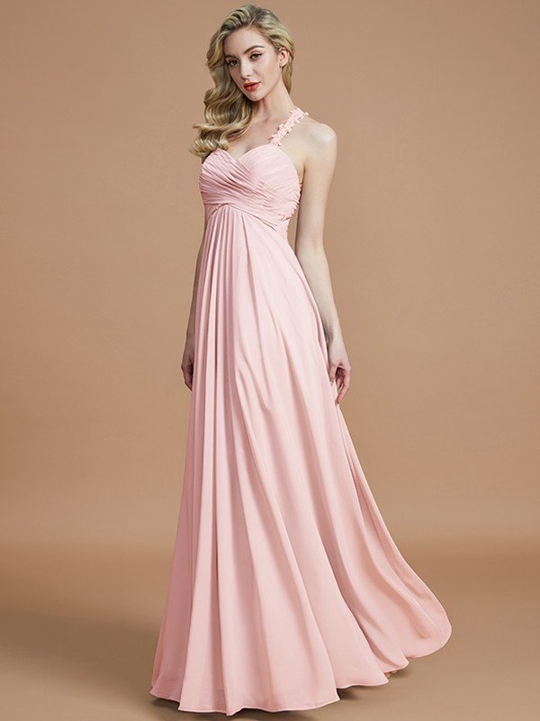 Classy Sweetheart Sleeveless Chiffon Bridesmaid Dresses