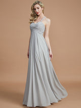 Classy Sweetheart Sleeveless Chiffon Bridesmaid Dresses