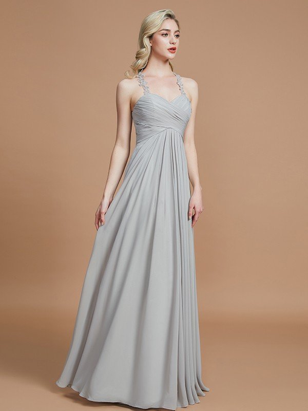 Classy Sweetheart Sleeveless Chiffon Bridesmaid Dresses