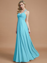 Classy Sweetheart Sleeveless Chiffon Bridesmaid Dresses