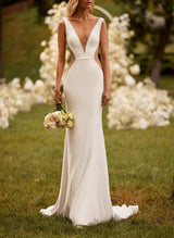 Open Back Wedding Dress-Dbrbridal