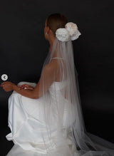 Sleek Open Back Silk-Like Satin Spaghetti Straps Wedding Dress V-Neck-Dbrbridal